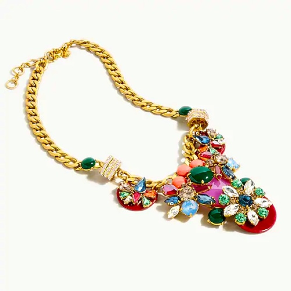 ✨NWOT✨J CREW // Butterfly statement necklace